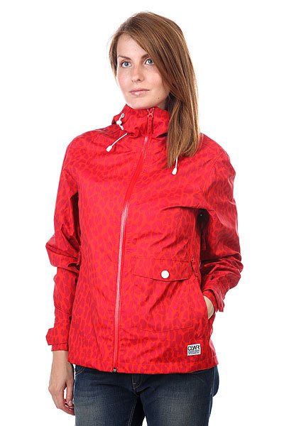 фото Ветровка женскаяCLWR Gale Jacket Red Leo