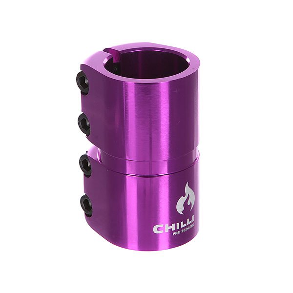 фото Зажимы Chilli 7000 Scs 4 Bolts Clamp Purple Shiny