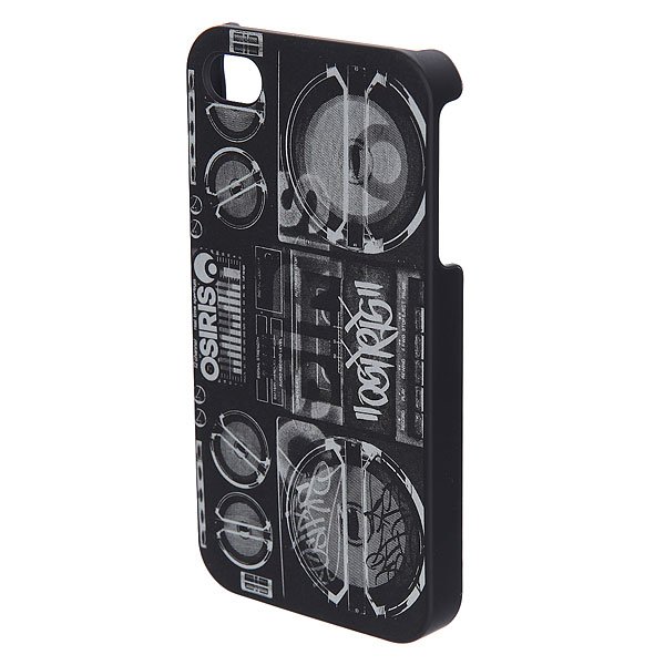 фото Чехол для iPhone 4 Osiris Cover Boombox Black/White