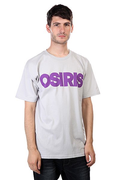 фото Футболка Osiris Mens Tees Nyc Silver/Purple