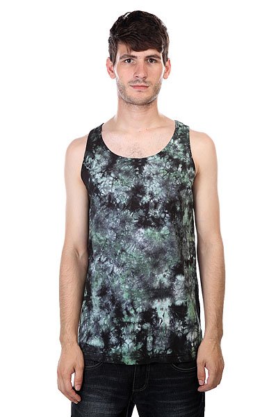 фото Майка Fallen Gerlach Tank Top Black/After Burn Blue