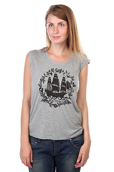 фото Футболка женская Element Bon Voyage Grey Heather