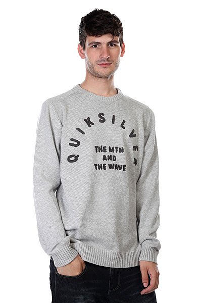 фото Свитер Quiksilver Bowled Out Light Grey Heather