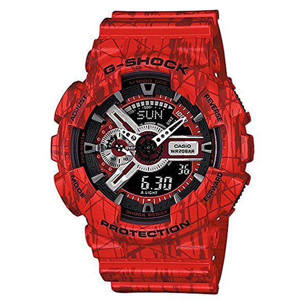 фото Часы Casio G-Shock Ga-110sl-4a Red