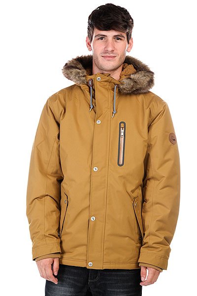 фото Куртка парка Quiksilver Arris Jkt Dull Gold