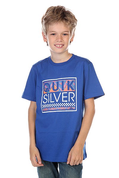 фото Футболка детская Quiksilver Classic Tees Olympian Blue