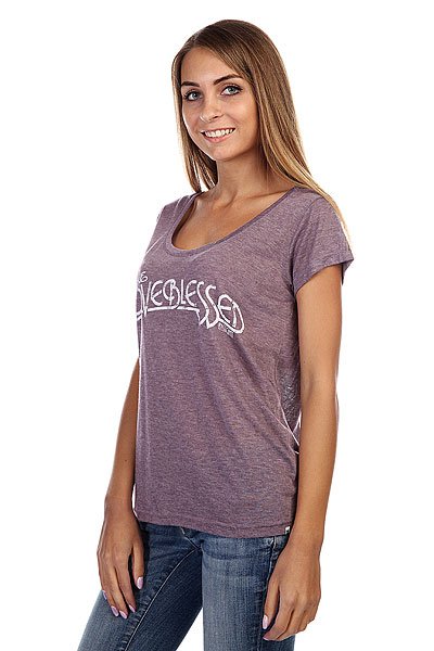 фото Футболка женская Insight Blessed Tee Deep Violet Marle