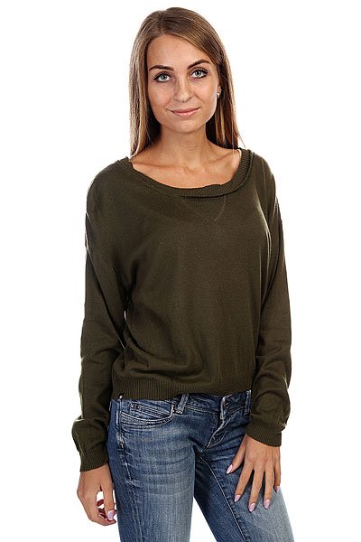 

Свитшот женский Insight Loved Knit Camo Green