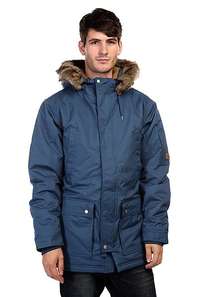 фото Куртка парка Quiksilver Ferris Parka Dark Denim