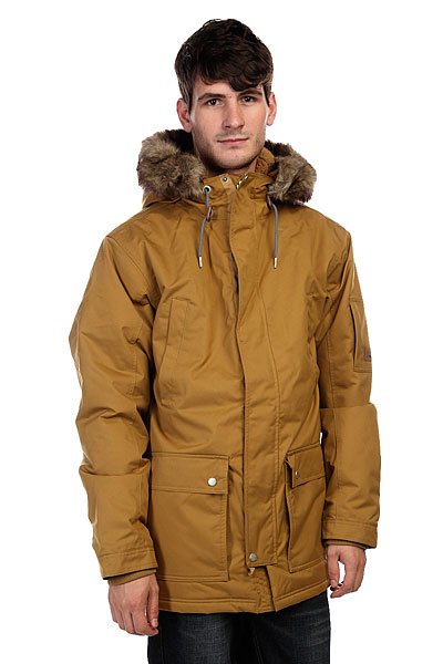 фото Куртка парка Quiksilver Ferris Parka Dull Gold