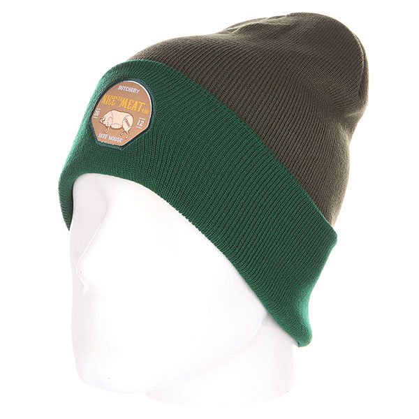 фото Шапка TrueSpin Nice To Meat You Classic Beanie Olive/Green