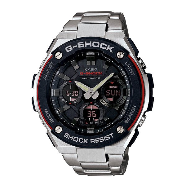 фото Часы женские Casio G-Shock Gst-w100d-1a4 Grey