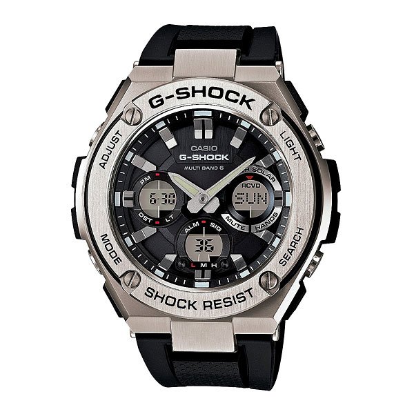 фото Часы женские Casio G-Shock Gst-w110-1a Black/Grey