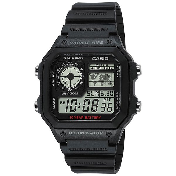 фото Часы Casio Collection Ae-1200wh-1a Black