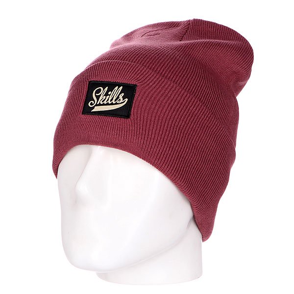 фото Шапка Skills New Script Patch Beanie Light Brown