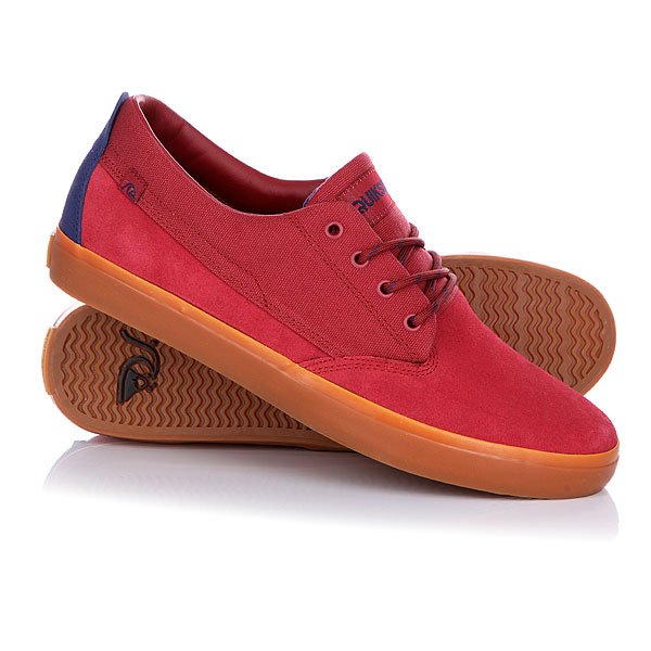 фото Кеды кроссовки низкие Quiksilver Beacon Red/Blue