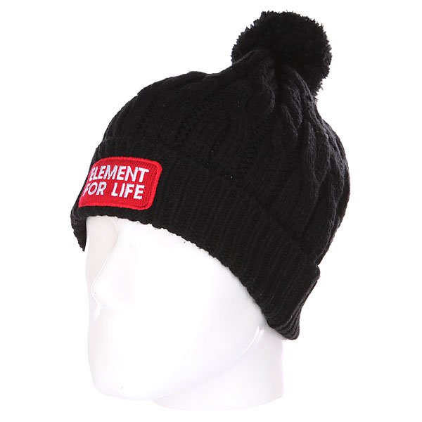 фото Шапка с помпоном Element Cabrol Beanie Black