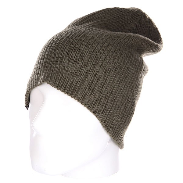 фото Шапка носок Quiksilver Wood Beanie Dusty Olive