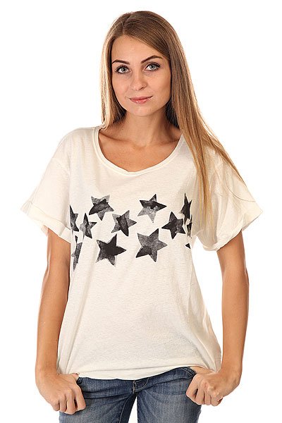 фото Футболка женская Roxy Stars Dq J Sea Spray