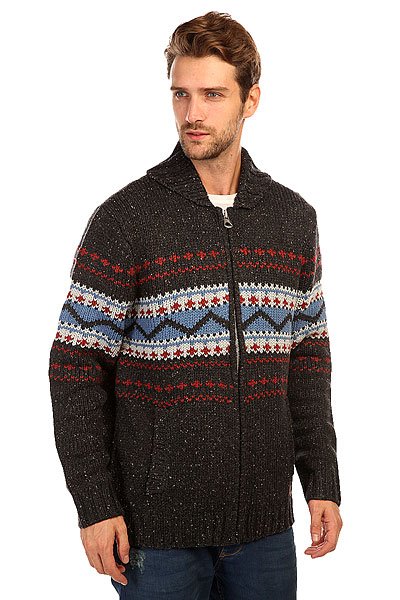 фото Свитер Quiksilver Surf Cardi Dark Charcoal Heathe