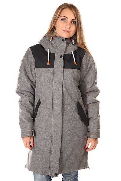 фото Куртка парка женская Colour Wear Coz Parka Grey Melange Clwr