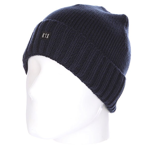 фото Шапка K1X Authentic Knit Beanie Navy Heather