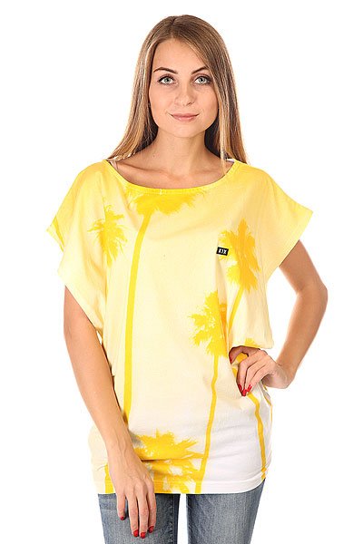 фото Топ женский K1X L.a. 80 S Top White/Yellow