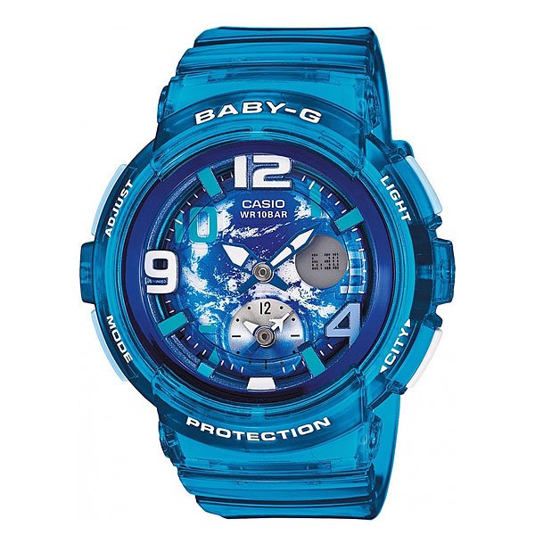 

Часы детские Casio G-Shock Baby-G Bga-190Gl-2B Blue