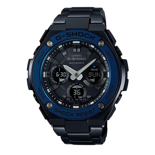 фото Часы Casio G-Shock Gst-W110Bd-1A2 Black/Blue