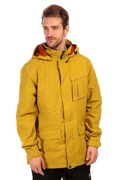 фото Куртка утепленная Volcom Mails Jacket Mustard