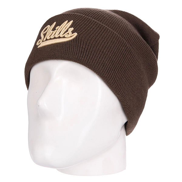 фото Шапка Skills Script Brown