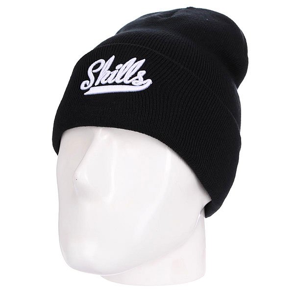 фото Шапка Skills Script White Logo Black