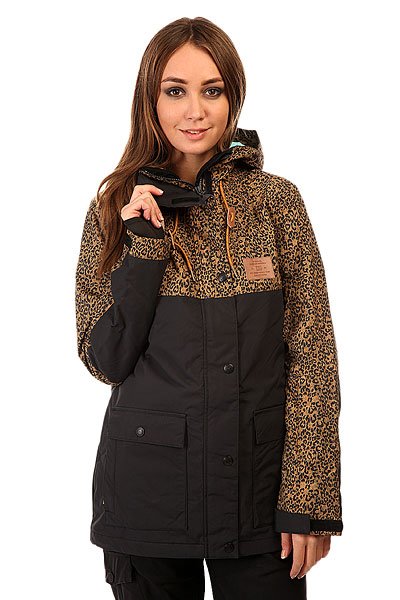 фото Куртка женская DC Cruiser Jkt Hebon Leopard