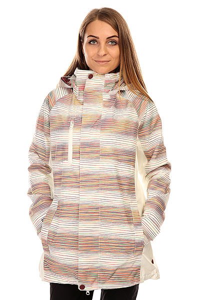 фото Куртка женская Burton Wb Prism Jk Space Dye Stripe