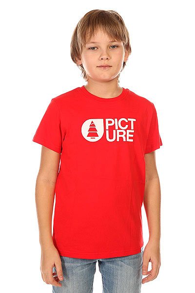 фото Футболка детская Picture Organic T Shirt Basement Red