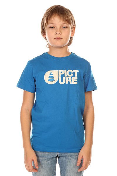 фото Футболка детская Picture Organic T Shirt Basement Blue Plush