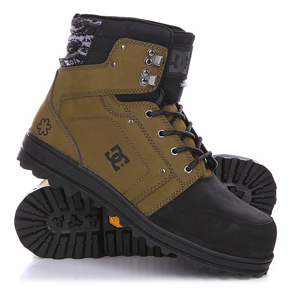 фото Ботинки зимние DC Spt Boot Military/Black