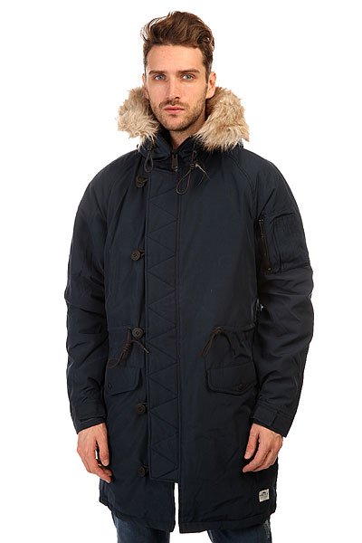 фото Penfield Paxton Long Insulated Snorkle Jacket Navy