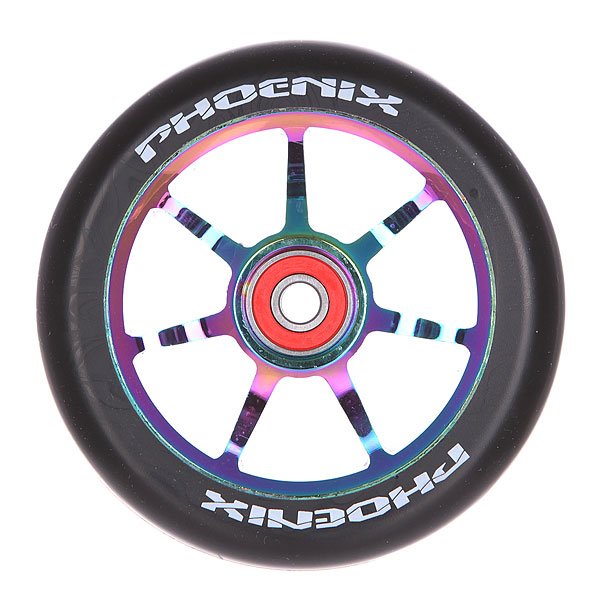 фото Колесо для самоката Phoenix Alloy Core Wheel Twin Pack Neo Chrome/Black