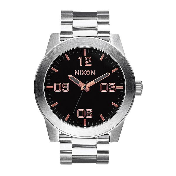 фото Часы Nixon Corporal Ss Gray/Rose Gold