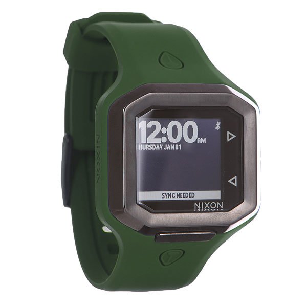 фото Часы Nixon Ultratide Olive/Gunmetal