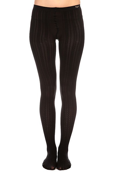 

Колготки женские Roxy Footed Opaque Cable Tights True Black
