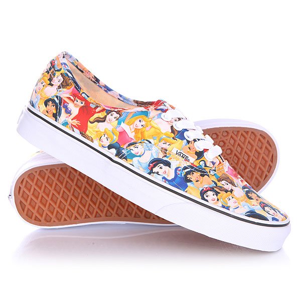 фото Кеды кроссовки низкие женские Vans Authentic Disney Multi Princess