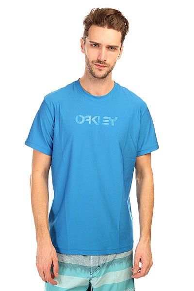 фото Гидрофутболка Oakley O Pique Rashguard Electric Blue