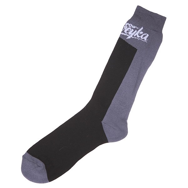 фото Носки Shweyka Logo Snowboard Socks Black/Dark Grey
