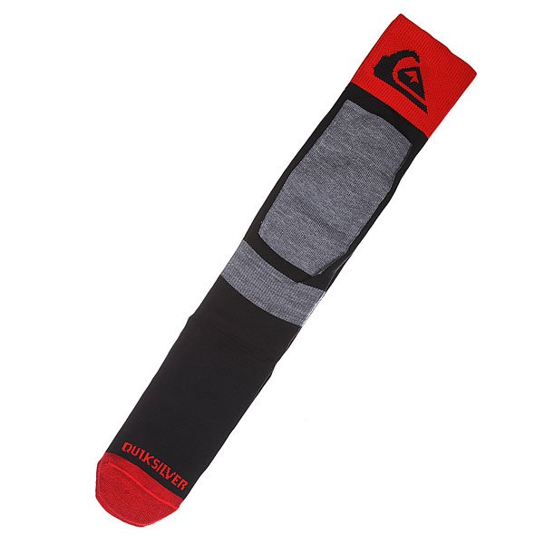 фото Носки сноубордические Quiksilver Snow Sport Sock Black/Grey