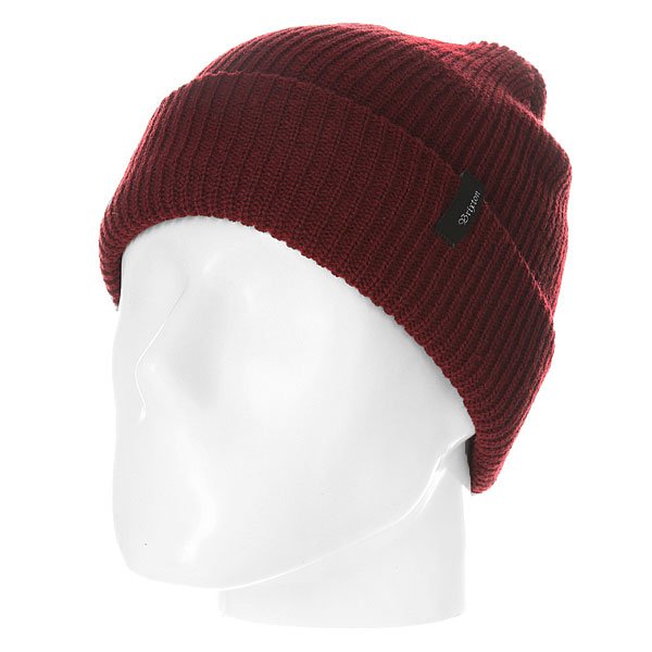 

Шапка Brixton Heist Beanie Real Burgundy