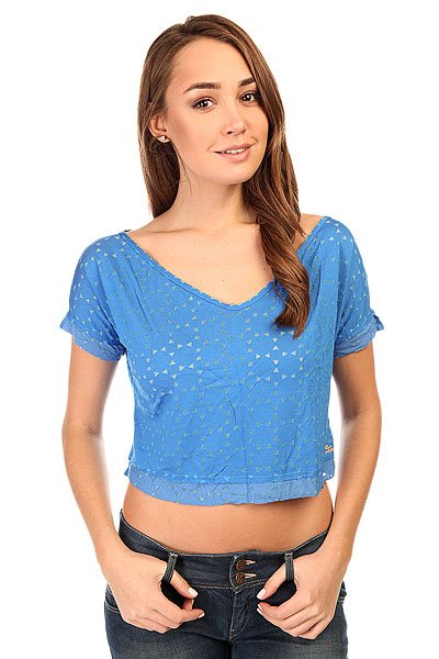 фото Топ женский CajuBrasil Croptop Spike Blue