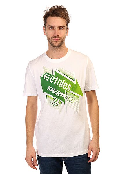 

Футболка Etnies Checked Tee White