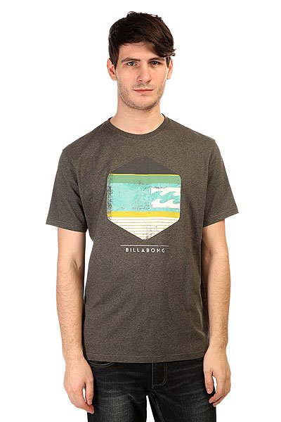

Футболка Billabong Spinner Hex Dark Grey Heath